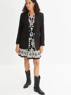 Sukienka tunikowa z lejącej wiskozy bonprix