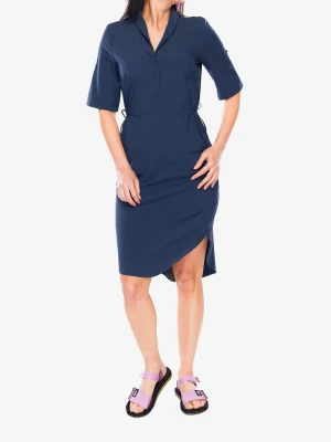 Sukienka turystyczna Royal Robbins Spotless Traveler Dress SS - navy