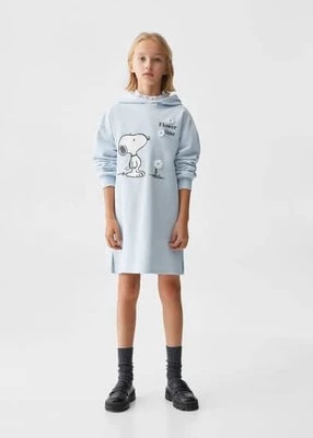 Sukienka typu bluza ze Snoopym Mango Kids