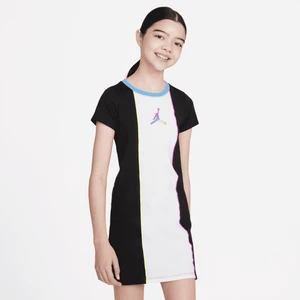 Sukienka typu T-shirt dla dużych dzieci (dziewcząt) Jordan - Czerń