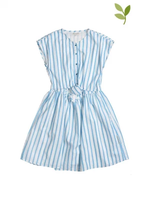Marc O'Polo Junior Sukienka w kolorze biało-błękitnym rozmiar: 152