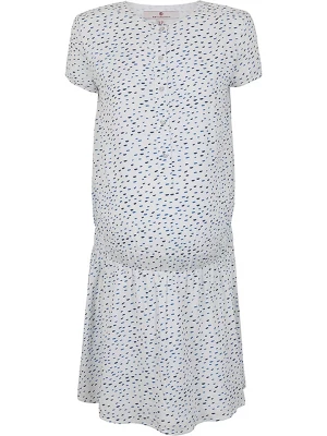 bellybutton Sukienka w kolorze biało-niebieskim do karmienia rozmiar: 48