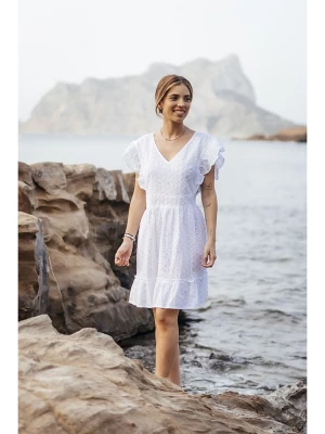Isla Bonita by SIGRIS Sukienka w kolorze białym rozmiar: XL
