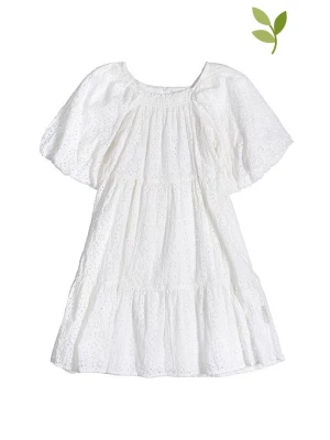 Marc O'Polo Junior Sukienka w kolorze białym rozmiar: 116/122