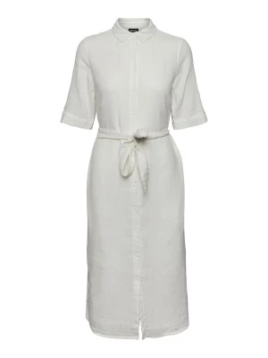 Pieces Sukienka w kolorze białym rozmiar: M