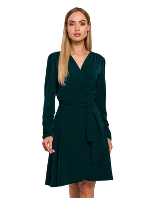 made of emotion Sukienka w kolorze ciemnozielonym rozmiar: XL
