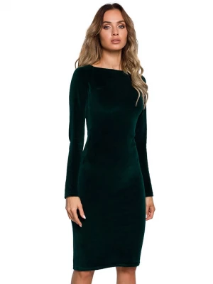 made of emotion Sukienka w kolorze ciemnozielonym rozmiar: XL