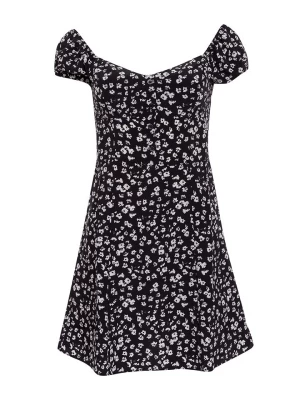 Calvin Klein Sukienka w kolorze czarno-białym rozmiar: L