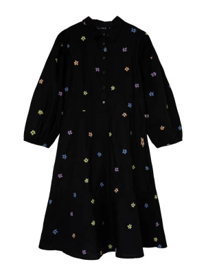 LMTD Sukienka w kolorze czarnym ze wzorem rozmiar: 140