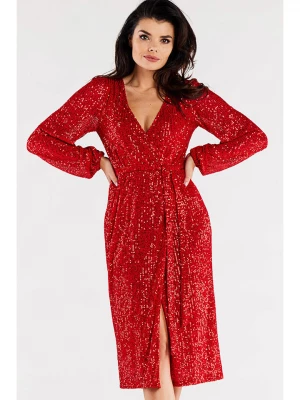 Awama Sukienka w kolorze czerwonym rozmiar: S