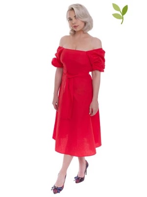 NA-KD Sukienka w kolorze czerwonym rozmiar: 34