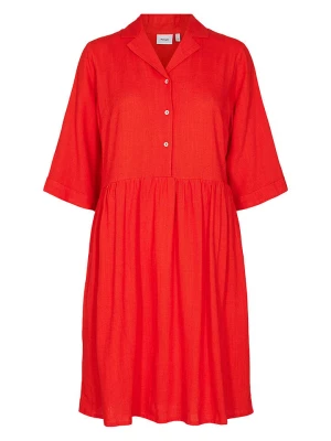 NÜMPH Sukienka w kolorze czerwonym rozmiar: 44