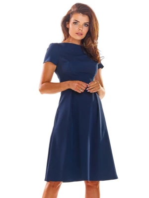 Awama Sukienka w kolorze granatowym rozmiar: XL