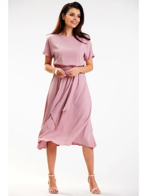Awama Sukienka w kolorze jasnoróżowym rozmiar: M