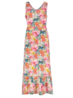 Fresh Made Sukienka w kolorze jasnoróżowym ze wzorem rozmiar: XS