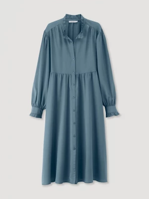 Hessnatur Sukienka w kolorze niebieskim rozmiar: 44