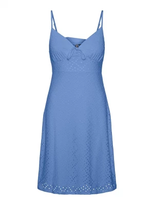 Pieces Sukienka w kolorze niebieskim rozmiar: L