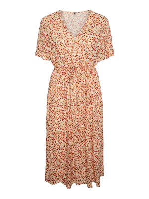 Pieces Sukienka w kolorze pomarańczowym rozmiar: XS