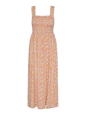 Pieces Sukienka w kolorze pomarańczowym rozmiar: L