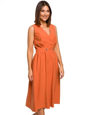 Stylove Sukienka w kolorze pomarańczowym rozmiar: L
