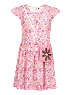 happy girls by Eisend Sukienka w kolorze różowym rozmiar: 98