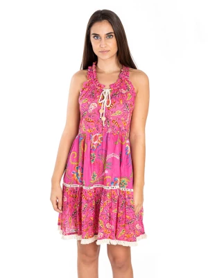 Isla Bonita by SIGRIS Sukienka w kolorze różowym rozmiar: XL