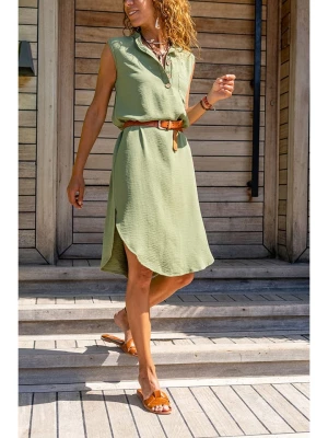 Gunes Kizi Sukienka w kolorze zielonym rozmiar: 38