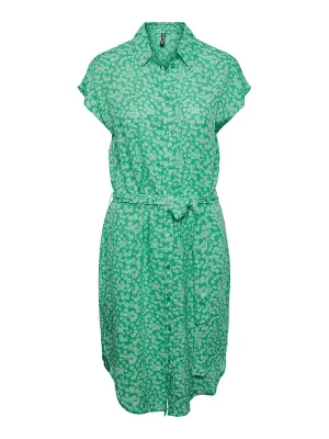 Pieces Sukienka w kolorze zielonym rozmiar: XS