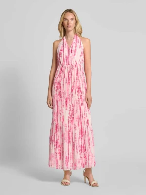 Sukienka w kopertowym stylu z wiązaniem na szyi model ‘NEALLY’ Ichi