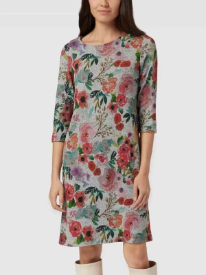 Sukienka w kwiatowe wzory Christian Berg Woman