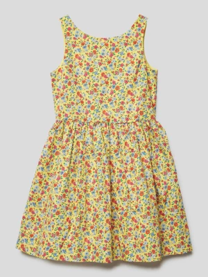 Sukienka w kwiatowe wzory Polo Ralph Lauren Kids