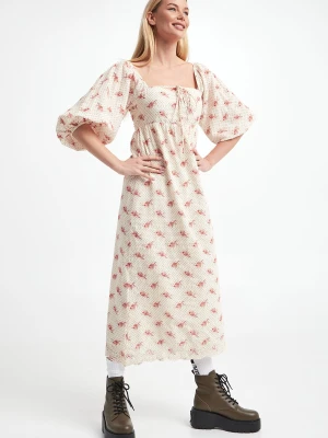 Sukienka w kwiaty NOTES DU NORD