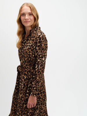 Sukienka w panterkę Top Secret