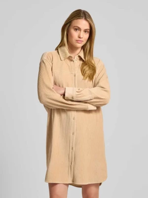 Sukienka w stylu koszulowym o kroju relaxed fit z mieszanki bawełny JAKE*S STUDIO WOMAN