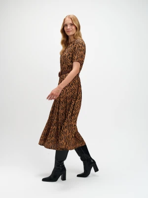 Sukienka w zwierzęcy wzór Top Secret