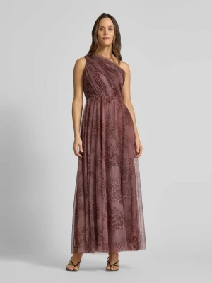 Sukienka wieczorowa na jedno ramię Lace & Beads