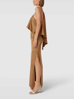 Sukienka wieczorowa na jedno ramię model ‘DIETBALD’ Lauren Ralph Lauren