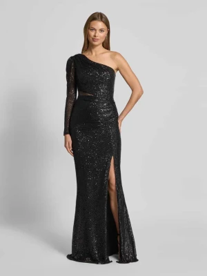 Sukienka wieczorowa na jedno ramię TROYDEN COLLECTION