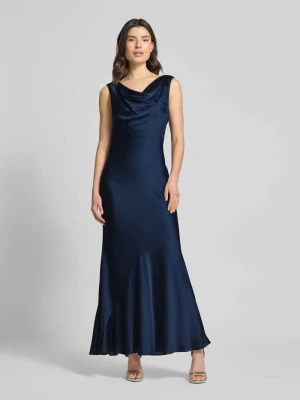 Sukienka wieczorowa bez rękawów Swing