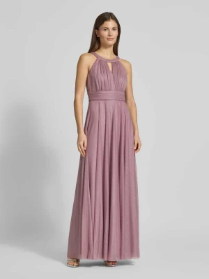 sukienka wieczorowa z siateczki z błyszczącym efektem Jake*s Cocktail