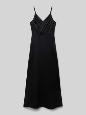 Sukienka wieczorowa o kroju regular fit z dekoltem w serek G.O.L.