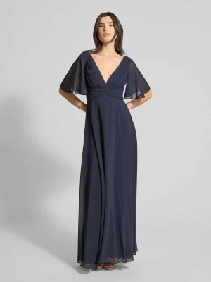 Sukienka wieczorowa o kroju regular fit z dekoltem w serek Jake*s Cocktail