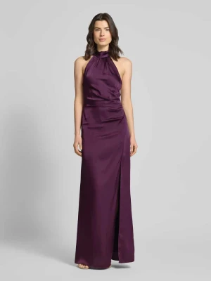 Sukienka wieczorowa o kroju regular fit z marszczeniami Jake*s Cocktail