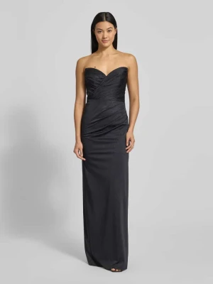 Sukienka wieczorowa o kroju regular fit z odkrytymi ramionami Jake*s Cocktail