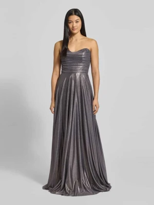 Sukienka wieczorowa o kroju regular fit z odkrytymi ramionami Jake*s Cocktail