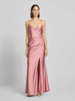 sukienka wieczorowa z dekoltem na plecach Laona