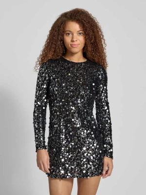 Sukienka wieczorowa o lejącym kroju z cekinowym obszyciem model ‘ANIKA CATINA’ Only