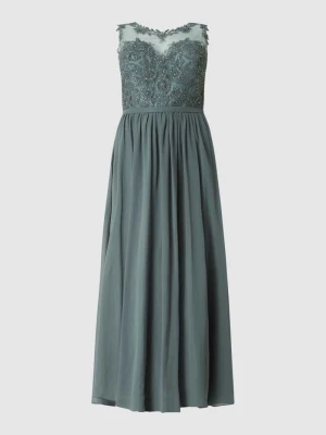 Sukienka wieczorowa PLUS SIZE z kamieniami stras My Mascara Curves