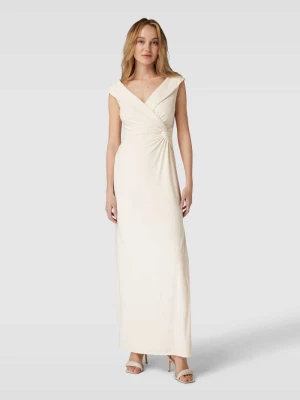 Sukienka wieczorowa w kopertowym stylu model ‘LEONIDAS’ Lauren Ralph Lauren