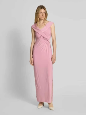 Sukienka wieczorowa w kopertowym stylu model ‘LEONIDAS’ Lauren Ralph Lauren